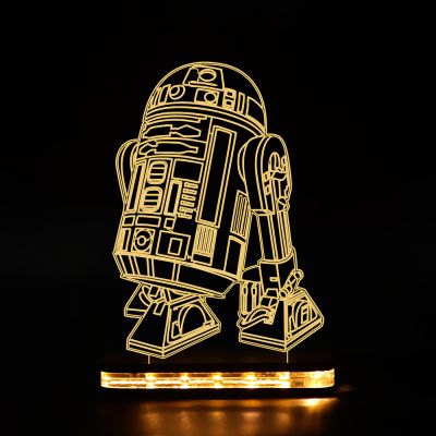 Star Wars Character R2 D2 Night Lamp