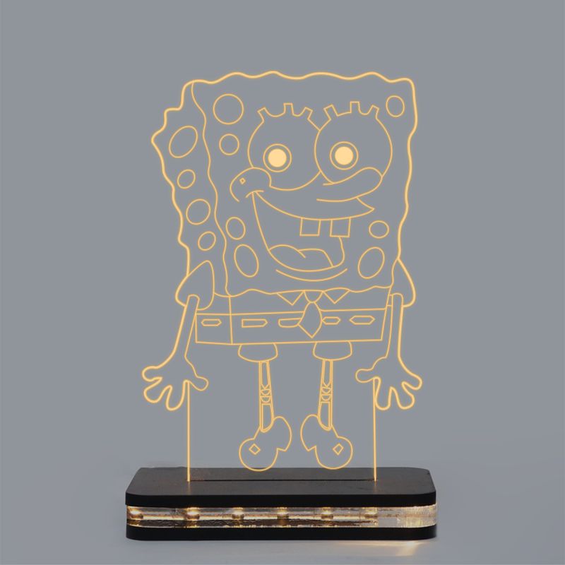 Sponge-bob Character Design Night Lamp