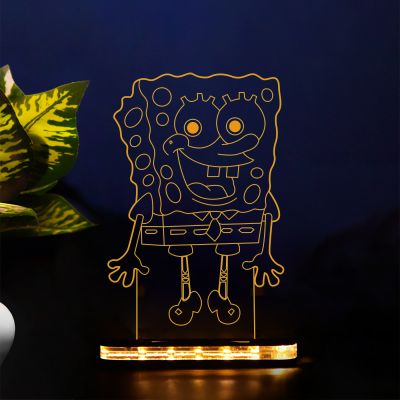 Sponge-bob Character Design Night Lamp