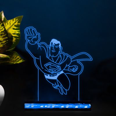 Superman Character Design Night Lamp