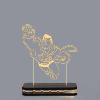 Superman Character Design Night Lamp