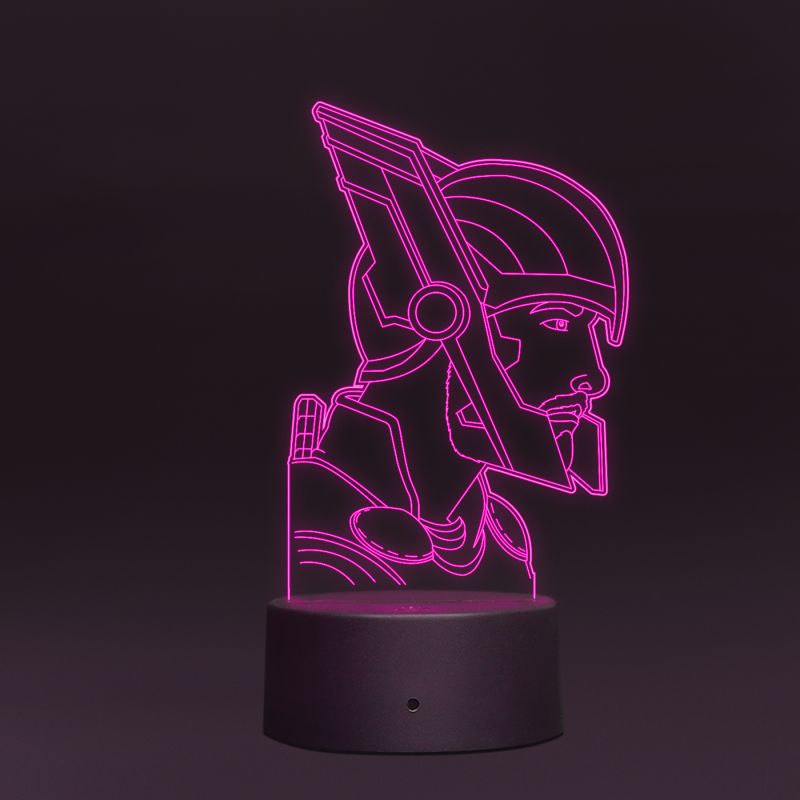 Thor Character Design Night Lamp