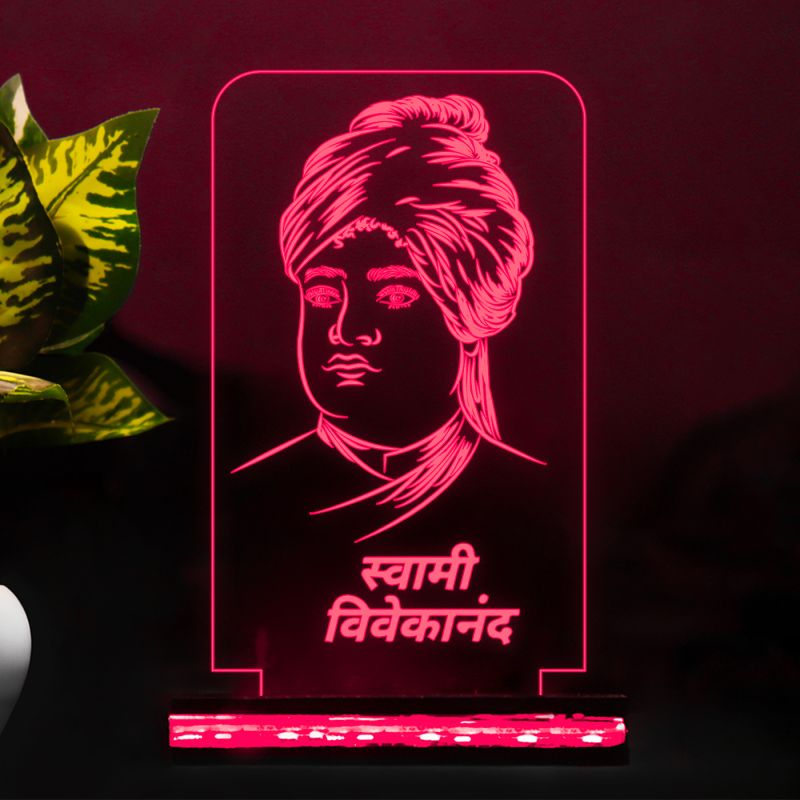 Swami Vivekanand Ji Design Night Lamp