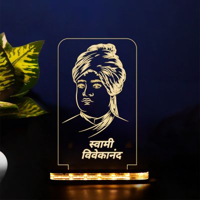 Swami Vivekanand Ji Design Night Lamp