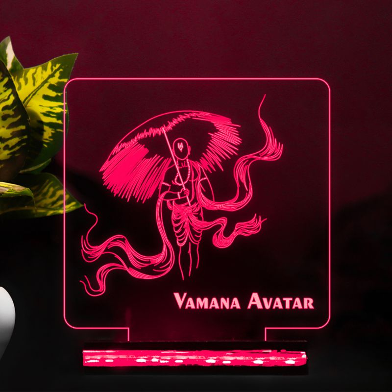 Lord Vishnu Ji Vamana-Avatar Design Night Lamp