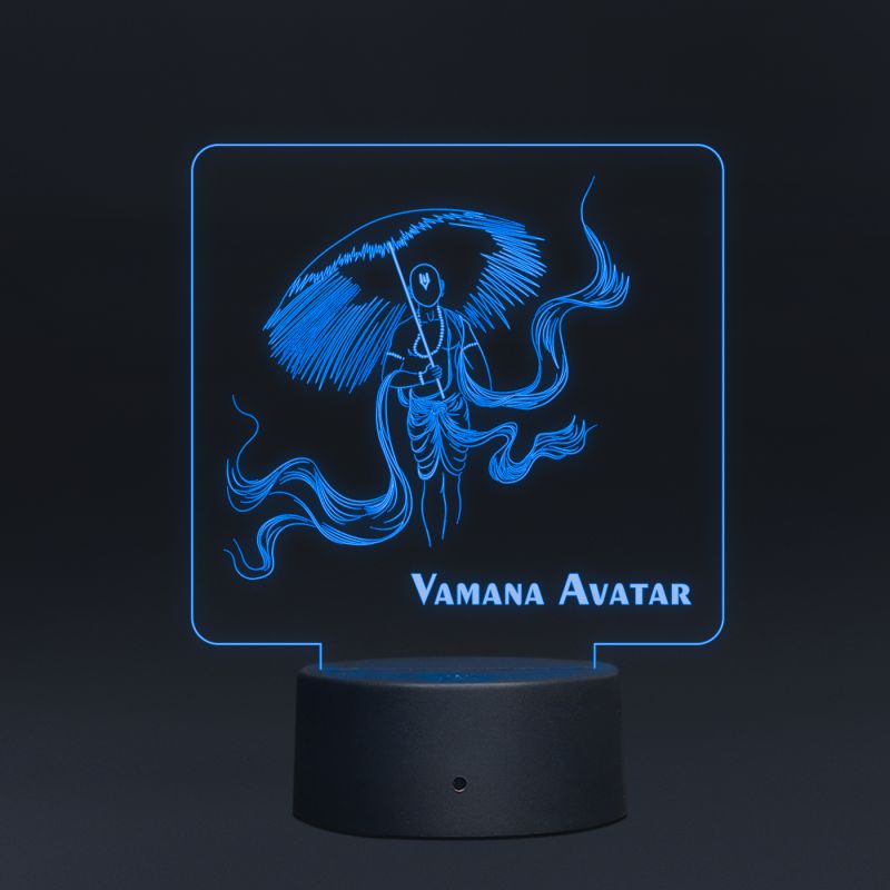 Lord Vishnu Ji Vamana-Avatar Design Night Lamp