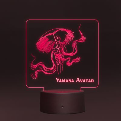 Lord Vishnu Ji Vamana-Avatar Design Night Lamp