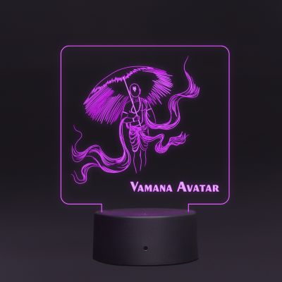 Lord Vishnu Ji Vamana-Avatar Design Night Lamp