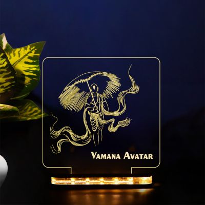 Lord Vishnu Ji Vamana-Avatar Design Night Lamp