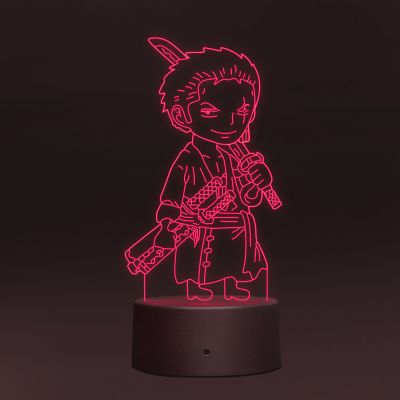 Roronoa Zoro Anime Character Night Lamp