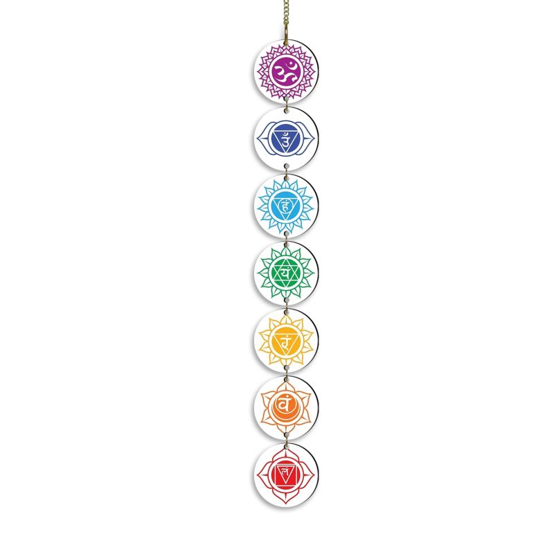 Seven Healing Chakras Design  Wall Hanging