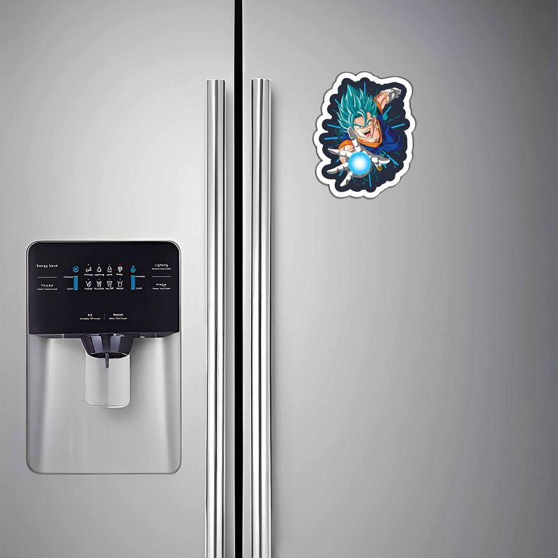 Vegetto Design From Dragon Ball Z Magnet Sticker For Decoration