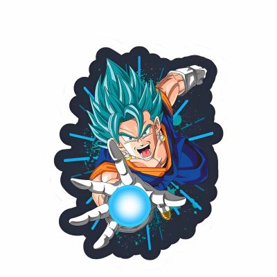 Vegetto Design From Dragon Ball Z Magnet Sticker For Decoration