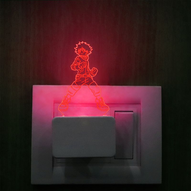 Izuku-Midoriya Character Plug In Night Lamp