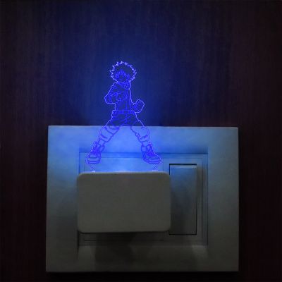 Izuku-Midoriya Character Plug In Night Lamp