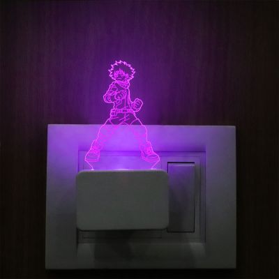 Izuku-Midoriya Character Plug In Night Lamp