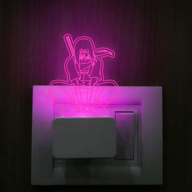 Sasuke Uchiha Design Plug In Night Lamp