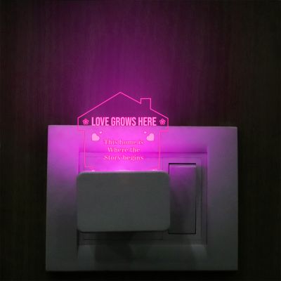 House design Plug In Night Lamp