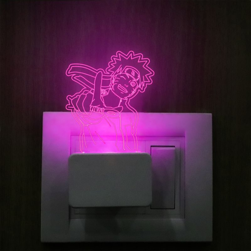 Naruto Design Plug In Night Lamp