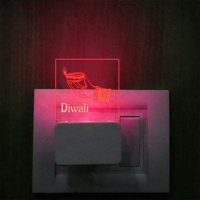 Diwali Design Plug In Night Lamp