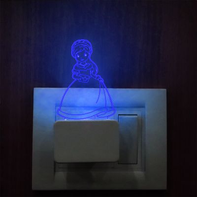 Princess Design Plug In Night Lamp