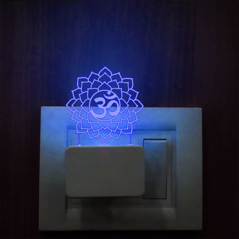 Om Design Plug In Night Lamp