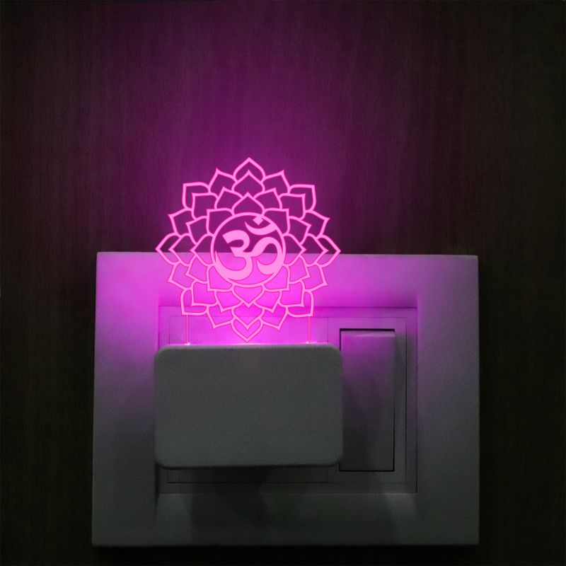 Om Design Plug In Night Lamp