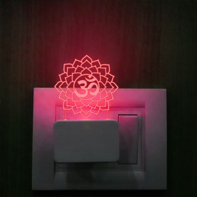 Om Design Plug In Night Lamp