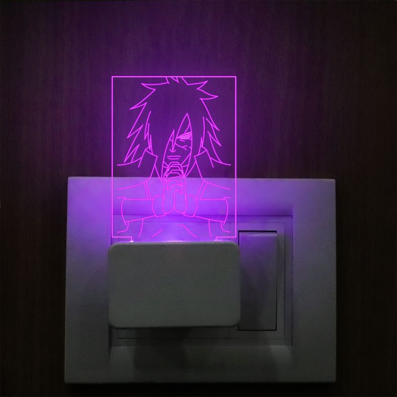 Madara Uchiha Character Plug In Night Lamp