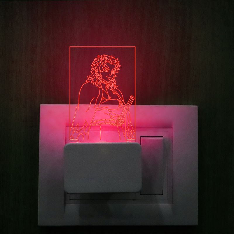 kyojuro Rengoku Character Plug In Night Lamp