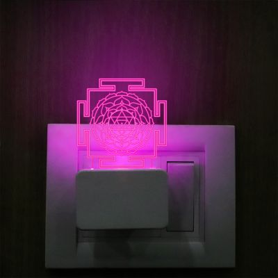 Kuber Yantra Design Plug In Night Lamp