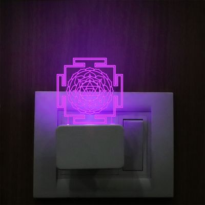 Kuber Yantra Design Plug In Night Lamp