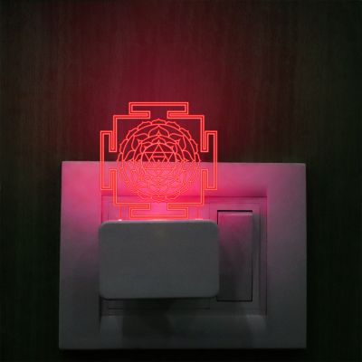 Kuber Yantra Design Plug In Night Lamp