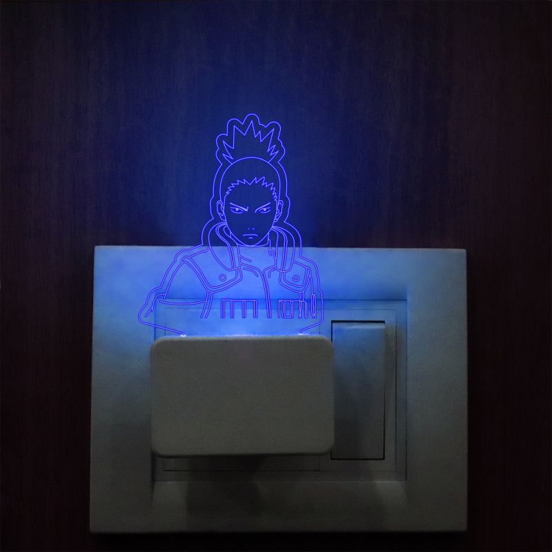 Shikamaru Nara Character Plug In Night Lamp