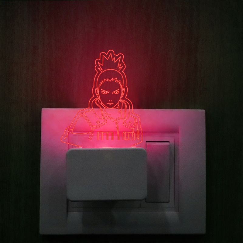 Shikamaru Nara Character Plug In Night Lamp
