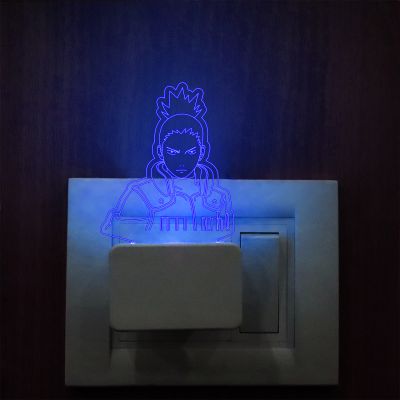 Shikamaru Nara Character Plug In Night Lamp