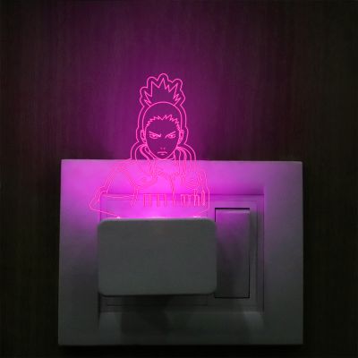 Shikamaru Nara Character Plug In Night Lamp