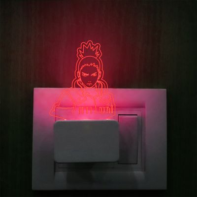 Shikamaru Nara Character Plug In Night Lamp