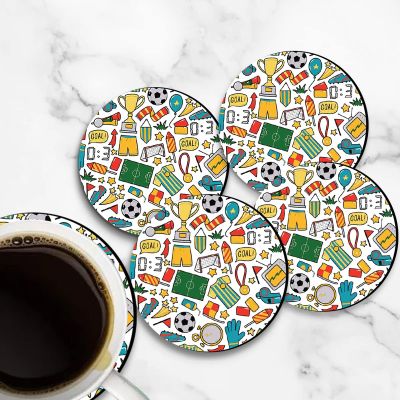 Comic Design Printed Coaster For Home, Offices ETC