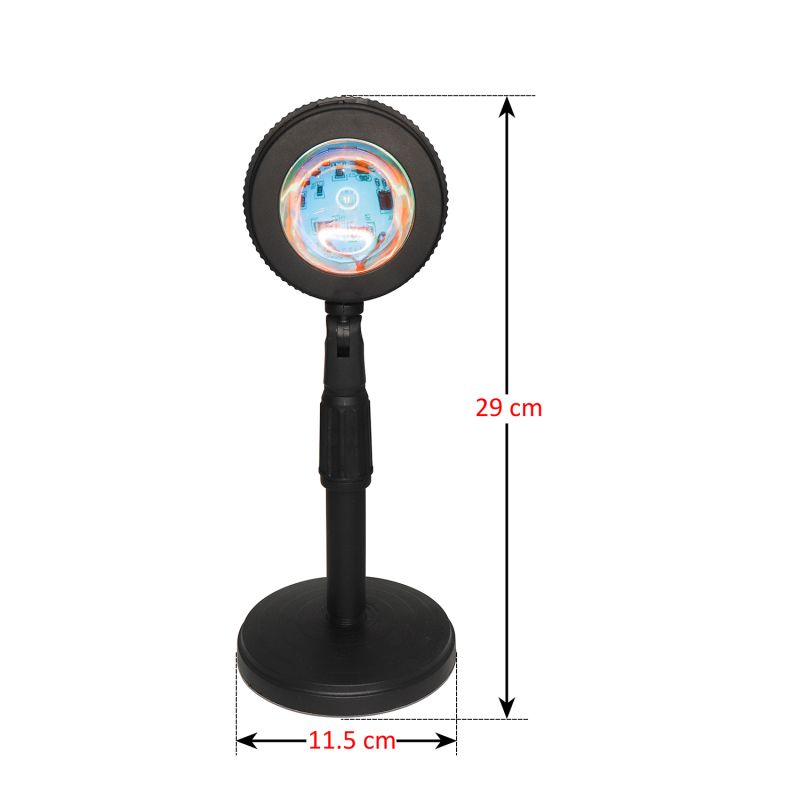 Sunset lamp 16 Color Changing lamp With Remote Projector Decoration (360 Rotations)