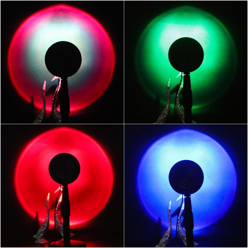 Sunset lamp 16 Color Changing lamp With Remote Projector Decoration (360 Rotations)