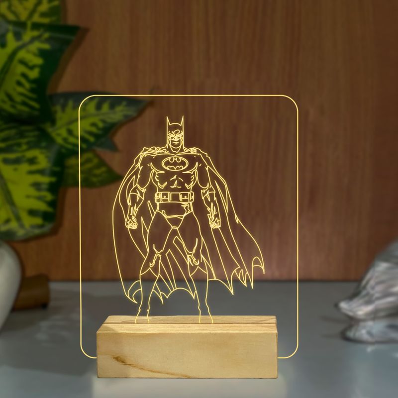 Bat-Man Character Design Night Lamp