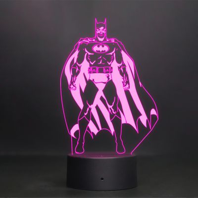 Bat-Man Character Design Night Lamp