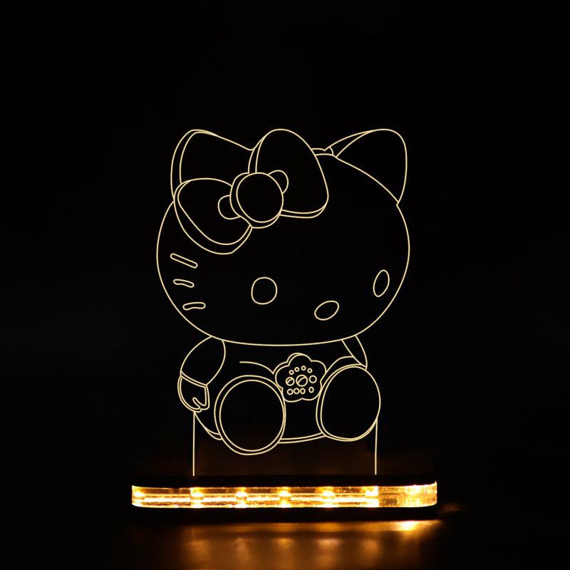 Hello Kitty Character Design Night Lamp