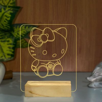 Hello Kitty Character Design Night Lamp