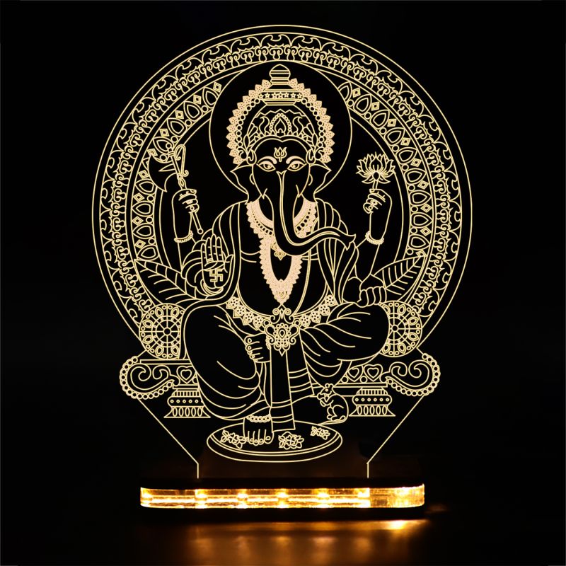 Lord Ganeshi Ji Design Night Lamp