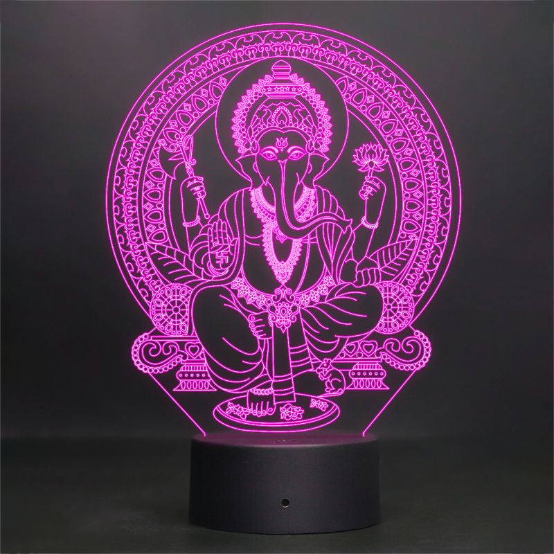 Lord Ganeshi Ji Design Night Lamp