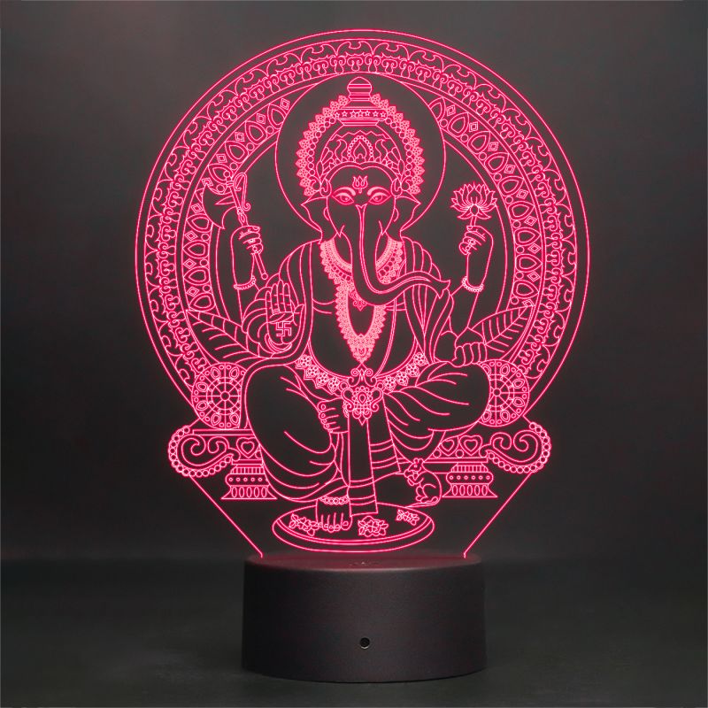 Lord Ganeshi Ji Design Night Lamp