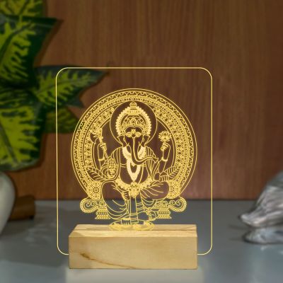 Lord Ganeshi Ji Design Night Lamp