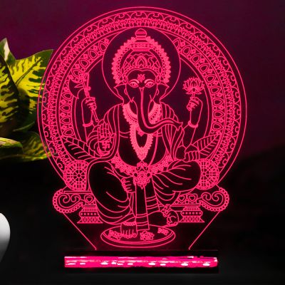 Lord Ganeshi Ji Design Night Lamp